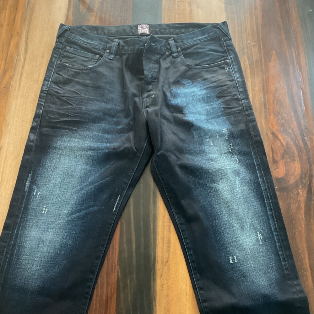 PRPS Men's Faded Black Slim Jeans